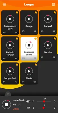 Drum Loops - Latino Beats android App screenshot 3